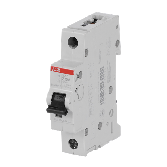 Miniature Circuit Breaker - S200 - 1P - 10 A - Z - (AC) 6 kA – Image 4 of 4