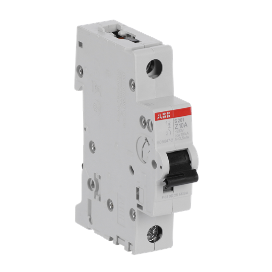 Miniature Circuit Breaker - S200 - 1P - 10 A - Z - (AC) 6 kA – Image 3 of 4