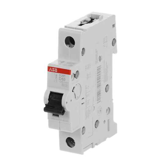 Miniature Circuit Breaker - S200 - 1P - 63 A - D - (AC) 6 kA – Image 3 of 3