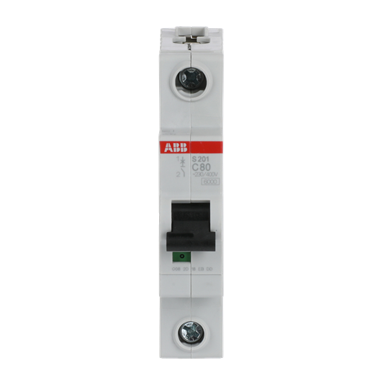 Miniature Circuit Breaker - S200 80-100A - 1P - 80 A - C - (AC) 6 kA – Image 2 of 4