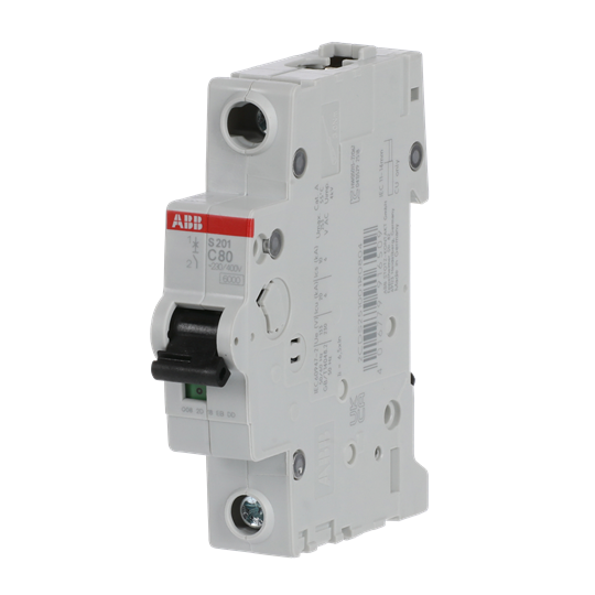 Miniature Circuit Breaker - S200 80-100A - 1P - 80 A - C - (AC) 6 kA – Image 4 of 4