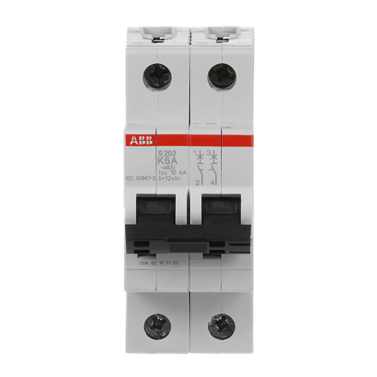Miniature Circuit Breaker - S200 - 2P - 6 A - K - (AC) 6 kA – Image 2 of 4