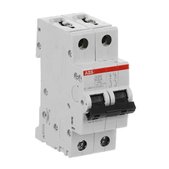 Miniature Circuit Breaker - S200 - 2P - 6 A - K - (AC) 6 kA – Image 3 of 4