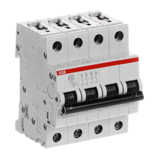 Miniature Circuit Breaker - S200 - 4P - 50 A - B - (AC) 6 kA – Image 2 of 3