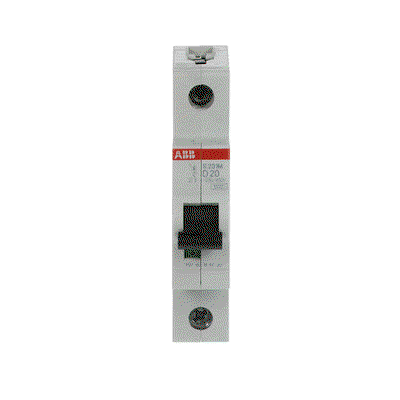Miniature Circuit Breaker - S200M - 1P - 20 A - D - (AC) 10 kA
