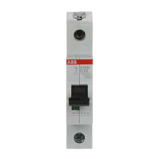 Miniature Circuit Breaker - S200M - 1P - 20 A - D - (AC) 10 kA – Image 2 of 4