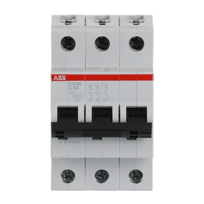 Miniature Circuit Breaker - S200M - 3P - 40 A - C
