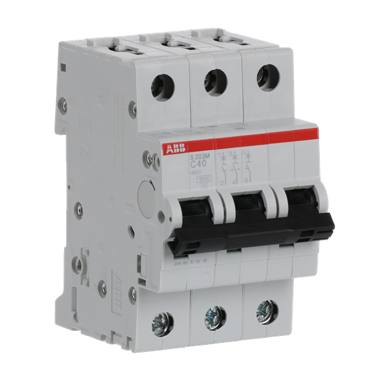 Miniature Circuit Breaker - S200M - 3P - 40 A - C - (AC) 10 kA – Image 2 of 3