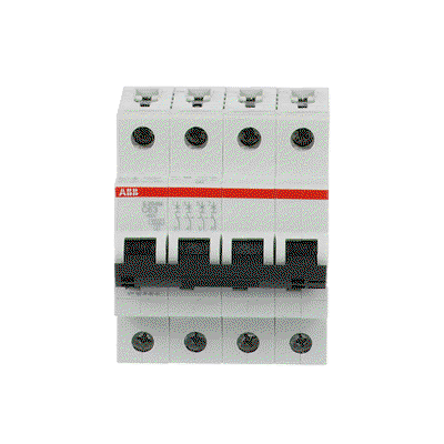 Miniature Circuit Breaker - S200M - 4P - 63 A - C - (AC) 10 kA
