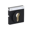 Cover plate with legend Symbol "arrows" or "0 - 1" for Venetian blind, Key black matt - Platform 63