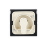 Cover plate with legend Symbol "arrows" or "0 - 1" for Venetian blind, Key black matt - Platform 63