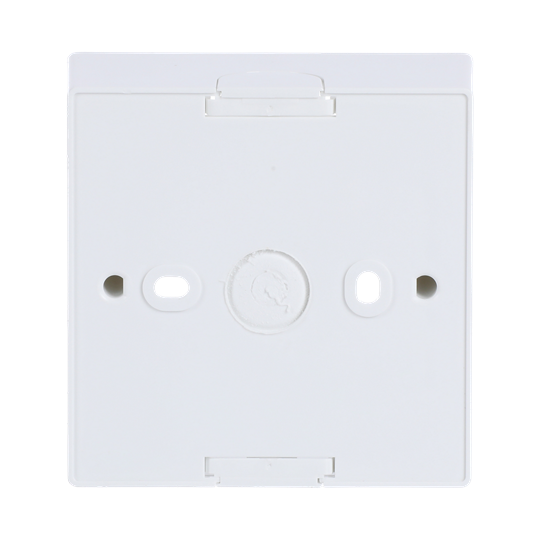 Mounting Box 1 gang studio white - future linear
