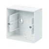 Mounting Box 1-gang studio white - future linear