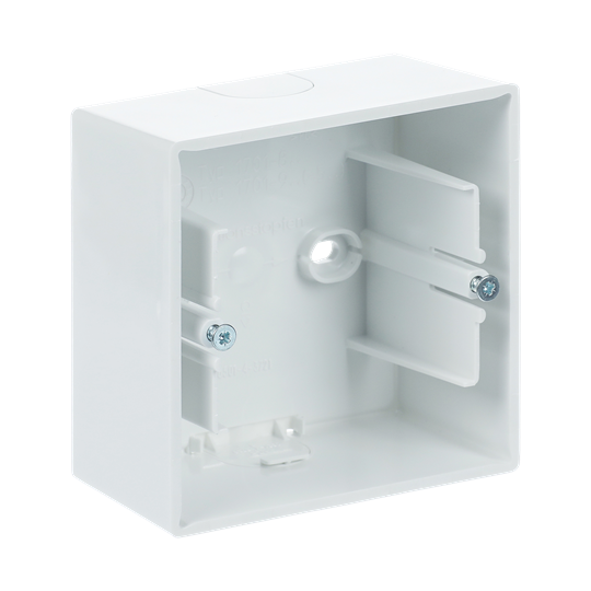 Mounting Box 1 gang studio white - future linear – Görsel 2 / 3