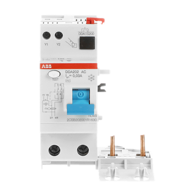 Residual Current Device Block DDA200 - 2P - 30 mA - 63 A - Type AC