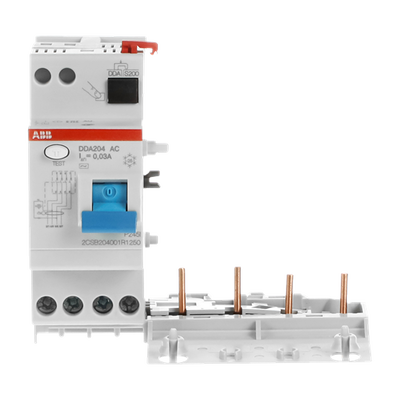 Residual Current Device Block DDA200 - 4P - 30 mA - 25 A - Type AC