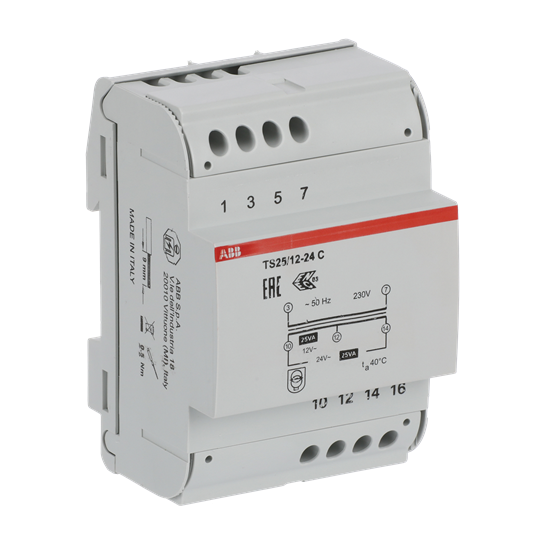 TS 25/12-24 C Safety isolating transformer – Image 3 of 4