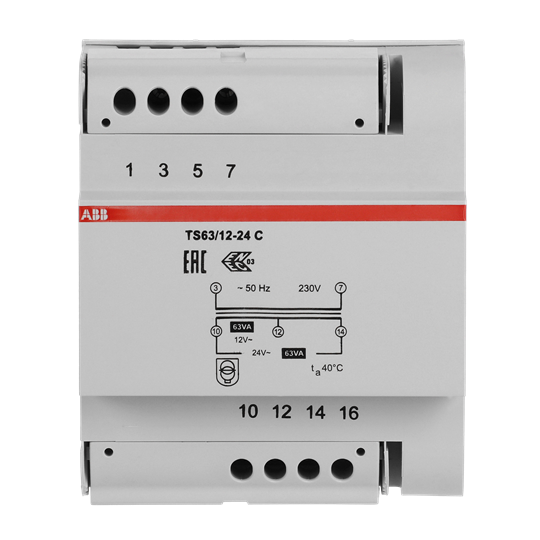 TS 63/12-24 C Safety isolating transformer – Image 2 of 3