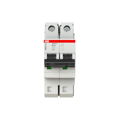 Miniature Circuit Breaker - S400 - 2P - 13 A - B