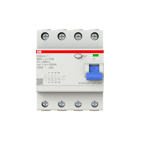 Residual Current Circuit Breaker - 4P - Type A - 30 mA - 80 A – Görsel 2 / 4