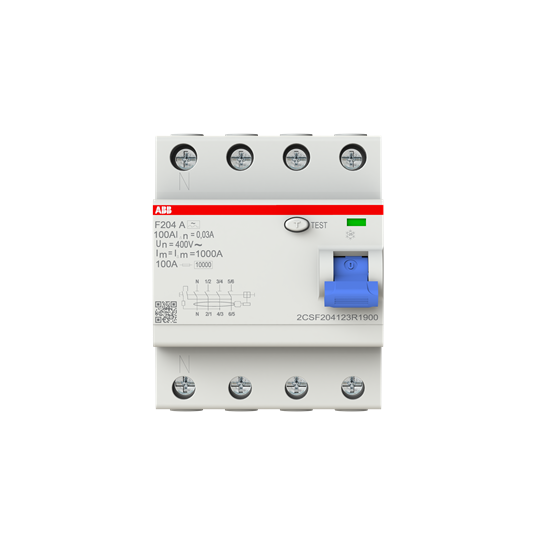 Residual Current Circuit Breaker - 4P - Type A - 30 mA - 100 A – Görsel 2 / 4