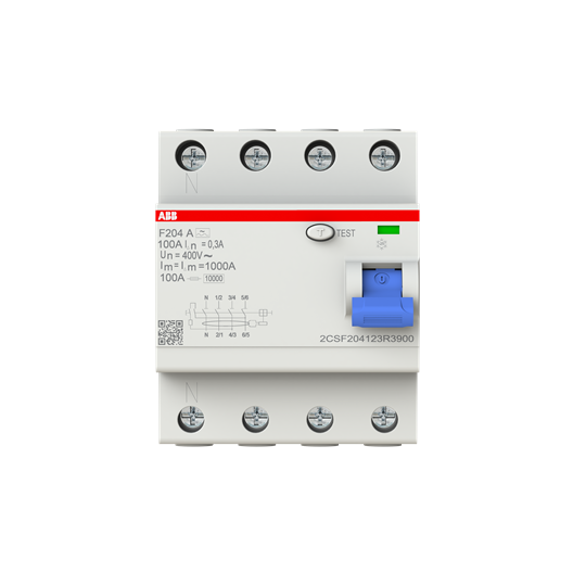 Residual Current Circuit Breaker - 4P - Type A - 300 mA - 100 A – Görsel 2 / 4