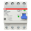Residual Current Circuit Breaker F200 - 4P - 30 mA - 25 A - Type B