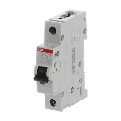 Miniature Circuit Breaker - S200M - 1P - 4 A - C - (AC) 10 kA