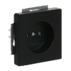 Socket Outlets Safety Shutter without claw black matt - Platform 63