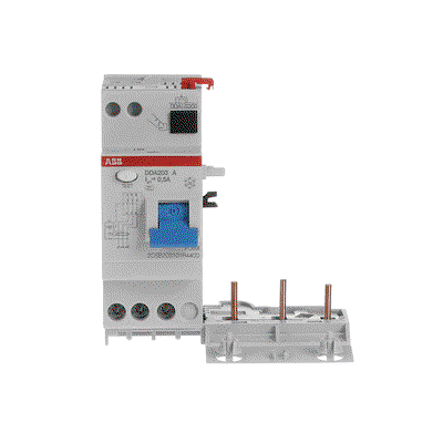 Residual Current Device Block DDA200 - 3P - 500 mA - 40 A - Type A