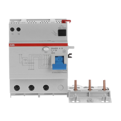 Residual Current Device Block DDA200 - 3P - 1000 mA - 63 A - Type A