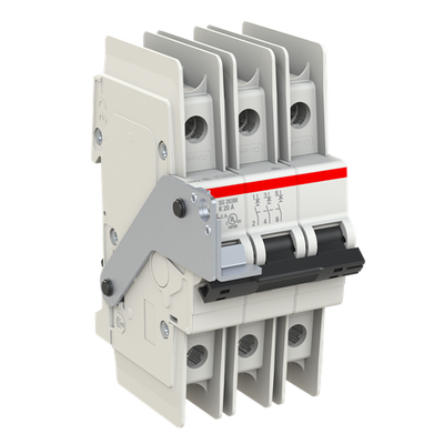 Miniature Circuit Breaker - SU200M - 3P - 20 A - K - (400 V AC) 11.2 kA