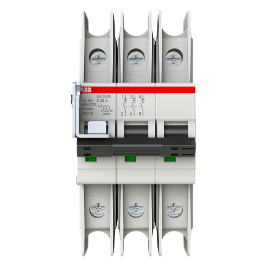 Miniature Circuit Breaker - SU200M - 3P - 20 A - K - (400 V AC) 11.2 kA – Image 2 of 3