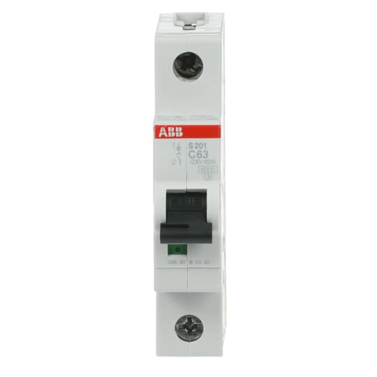 Miniature Circuit Breaker - S200 - 1P - 63 A - C - (AC) 6 kA – Image 2 of 4