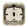 Rocker switch Two-way switch white - Busch-Duro 2000 SM
