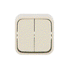 Rocker switch Series switch white - Busch-Duro 2000 SM