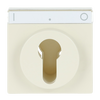 Cover plate with legend Symbol "arrows" or "0 - 1" for Venetian blind, Key ivory white - Platform 63