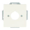 Cover plate Pilot devices 1 gang ivory white - Platform 63