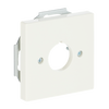 Cover plate Pilot devices 1 gang ivory white - Platform 63