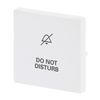 Rocker with legend DND for Switch/push button, Single rocker studio white matt - Platform 63