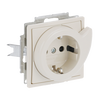 Busch-Service-Socket SCHUKO® socket insert Safety Shutter ivory white - Platform 63
