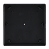 Rocker Symbol "light" with Small Transparent Calotte 1gang anthracite - Platform 63