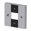 User Operation Symbols "up, down, ECO, menu" 1gang aluminium silver - Platform 63