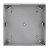 Rocker Symbol "light" with Small Transparent Calotte 1gang stainless steel - Pure Stainless Steel