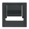 Cover plate PowerDock 1 gang anthracite - Platform 63