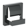 Cover plate PowerDock 1 gang anthracite - Platform 63