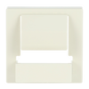 Cover plate PowerDock 1 gang ivory white - Platform 63