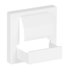Cover plate PowerDock 1 gang studio white matt - Platform 63
