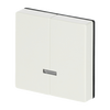 Control Element for Dimmer Two-part button with Neon lamp ivory white - Platform 63