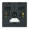 Control Element for Dimmer Two-part button with Neon lamp ivory white - Platform 63